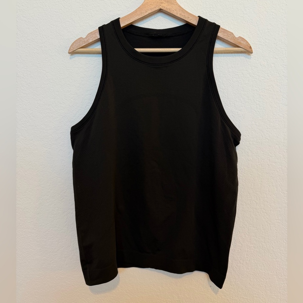 Lululemon Swiftly Relaxed Fit Tank Top Black Size Large - Picture 3 of 3